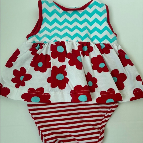 Baby Girls PEACHES & CREAM Outfit 6/9 months - Picture 5 of 5